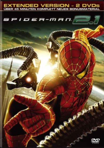 SPIDER-MAN 2.1, Extended Version (Tobey Maguire) 2 DVDs