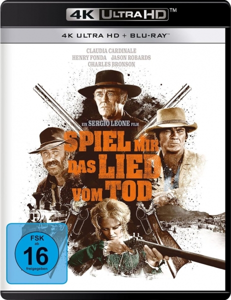 SPIEL MIR DAS LIED VOM TOD (Charles Bronson) 4K Ultra HD + Blu-ray Disc