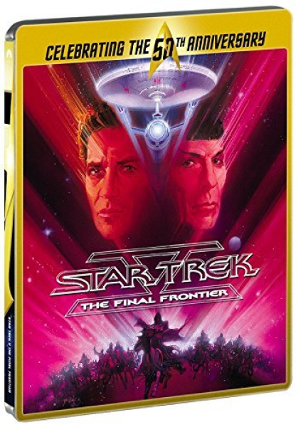STAR TREK 05: THE FINAL FRONTIER (Blu-ray Disc, Steelbook) Import