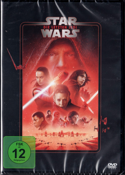 STAR WARS: DIE LETZTEN JEDI (Mark Hamill, Daisy Ridley) DVD