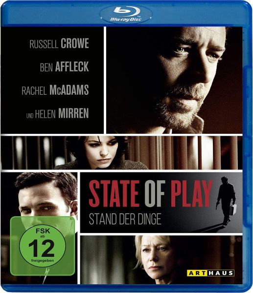 STATE OF PLAY, Stand der Dinge (Russell Crowe, Ben Affleck) Blu-ray Disc