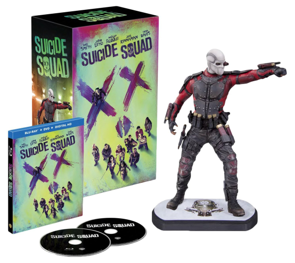 SUICIDE SQUAD (Blu-ray 3D + Blu-ray Disc, Mediabook + Sammlerfigur)