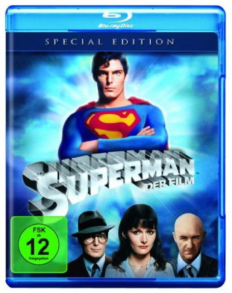 SUPERMAN, DER FILM (Christopher Reeve, Marlon Brando) Blu-ray Disc S.E.