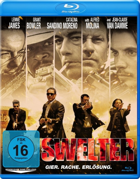 SWELTER (Lennie James, Jean-Claude Van Damme) Blu-ray Disc