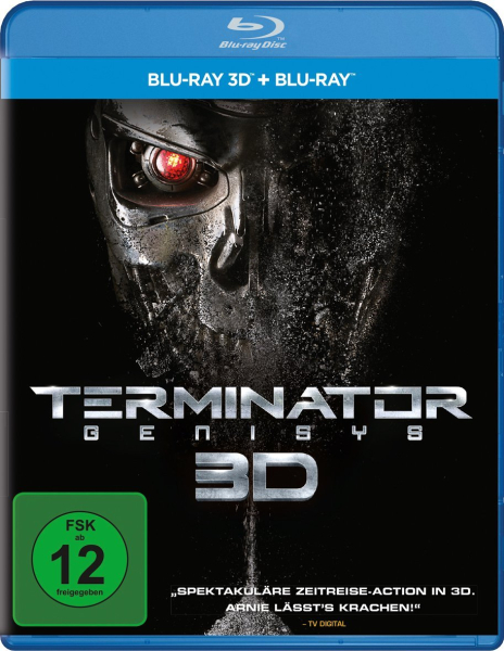 TERMINATOR: GENISYS (Arnold Schwarzenegger) Blu-ray 3D + Blu-ray Disc