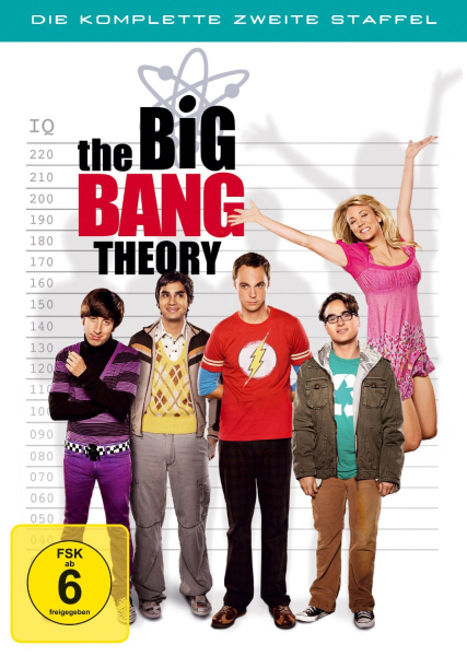 THE BIG BANG THEORY, Staffel 2 (4 DVDs)