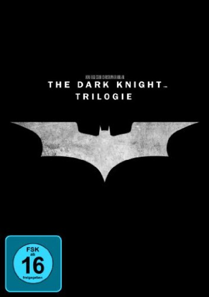 THE DARK KNIGHT TRILOGIE (Christian Bale, Morgan Freeman) 3 DVDs