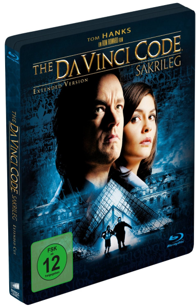 THE DA VINCI CODE, SAKRILEG (Tom Hanks) Blu-ray Disc, Steelbook