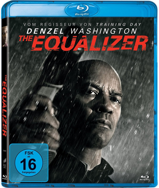 THE EQUALIZER (Denzel Washington, Marton Csokas) Blu-ray Disc
