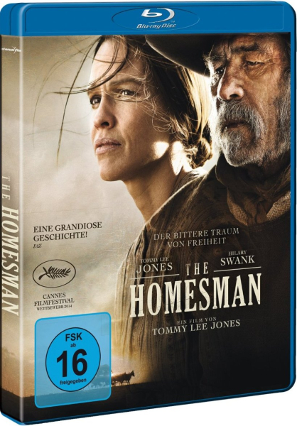THE HOMESMAN (Tommy Lee Jones, Hilary Swank) Blu-ray Disc