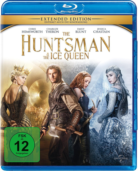 THE HUNTSMAN & THE ICE QUEEN (Chris Hemsworth) Blu-ray Disc