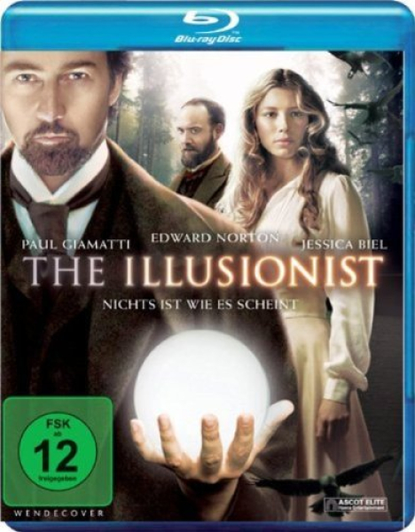 THE ILLUSIONIST (Edward Norton, Jessica Biel) Blu-ray Disc