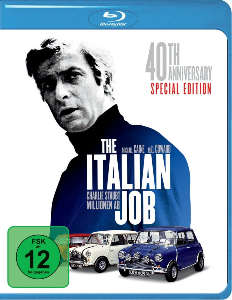 THE ITALIAN JOB, Charlie staubt Millionen ab (Michael Caine) Blu-ray Disc