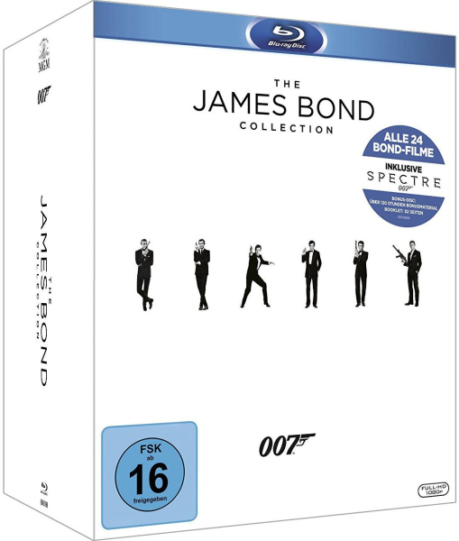 THE JAMES BOND 007 COLLECTION (24 Blu-ray Discs + Bonus Disc + Booklet)