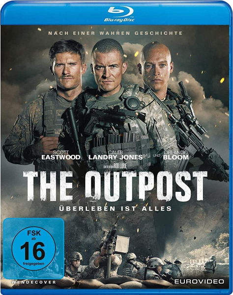 THE OUTPOST Überleben ist alles (Scott Eastwood, Orlando Bloom) Blu-ray Disc