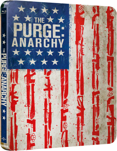 THE PURGE: ANARCHY (Frank Grillo) Blu-ray Disc, Steelbook U.K.