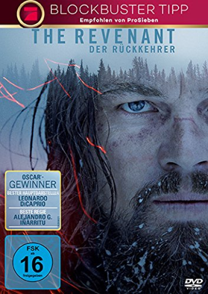 THE REVENANT, Der Rückkehrer (Leonardo DiCaprio) DVD