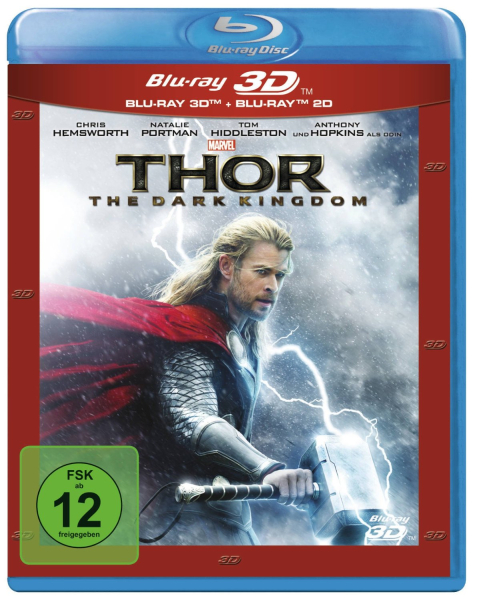 THOR: THE DARK KINGDOM (Chris Hemsworth) Blu-ray 3D + Blu-ray Disc