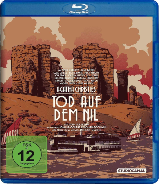 TOD AUF DEM NIL (Peter Ustinov, Jane Birkin) Blu-ray Disc