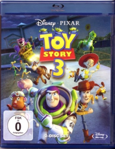 TOY STORY 3 (Walt Disney, Pixar) 2 Blu-ray Discs