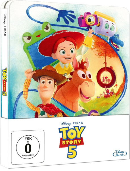 TOY STORY 5 (Walt Disney, Pixar) Blu-ray Disc, Steelbook
