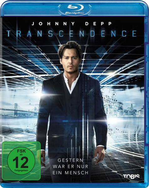 TRANSCENDENCE (Johnny Depp, Rebecca Hall) Blu-ray Disc