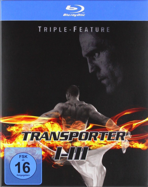 THE TRANSPORTER I-III (3 Blu-ray Discs)