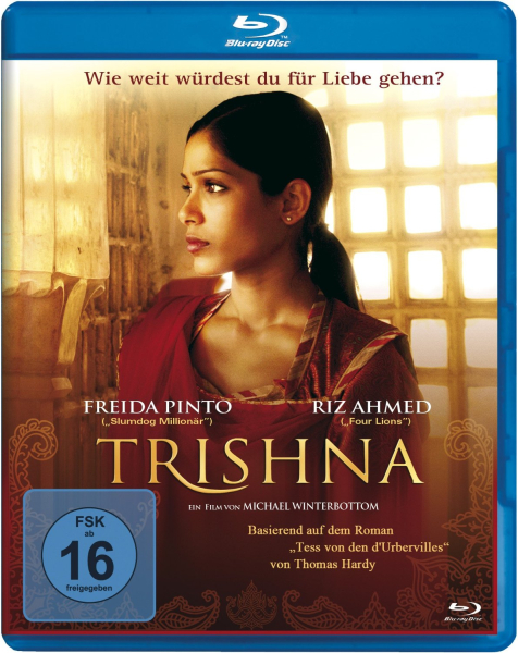 TRISHNA (Freida Pinto, Riz Ahmed) Blu-ray Disc