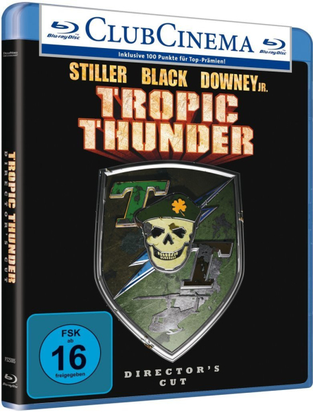 TROPIC THUNDER, Director's Cut (Ben Stiller) Blu-ray Disc