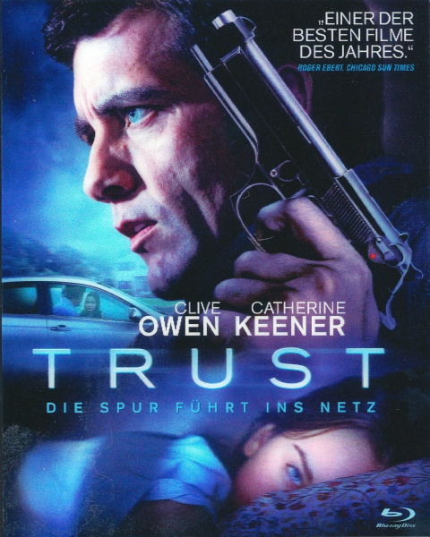 TRUST (Clive Owen, Catherine Keener) Lenticular-Edition, Blu-ray Disc