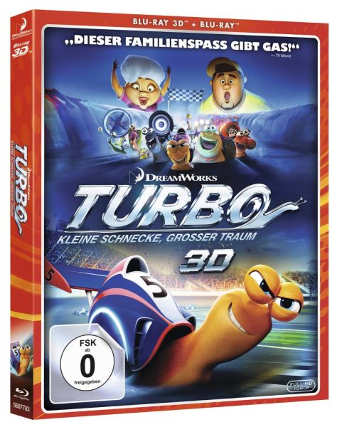 TURBO, Kleine Schnecke, großer Traum (Blu-ray 3D + Blu-ray Disc)
