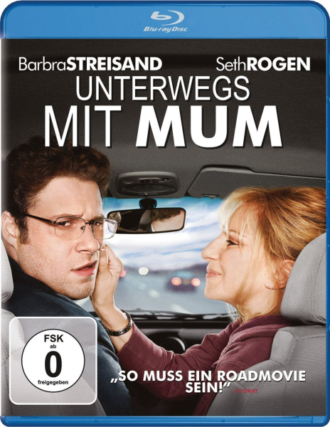 UNTERWEGS MIT MUM (Barbra Streisand, Seth Rogen) Blu-ray Disc