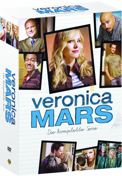 VERONICA MARS, Die komplette Serie (Kristen Bell) 18 DVDs