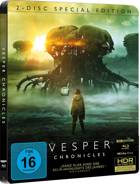 VESPER CHRONICLES (Raffiella Chapman) 4K Ultra HD + Blu-ray Disc, Steelbook