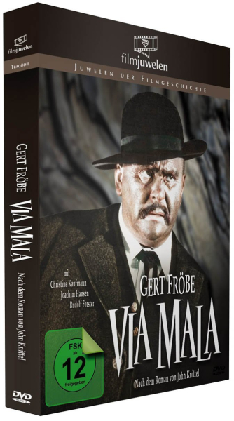 VIA MALA (Gert Froebe, Christine Kaufmann, Joachim Hansen) DVD