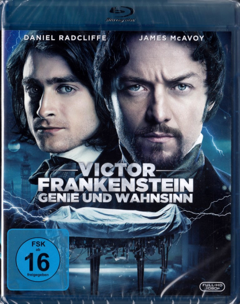 VICTOR FRANKENSTEIN, Genie und Wahnsinn (Daniel Radcliffe) Blu-ray Disc