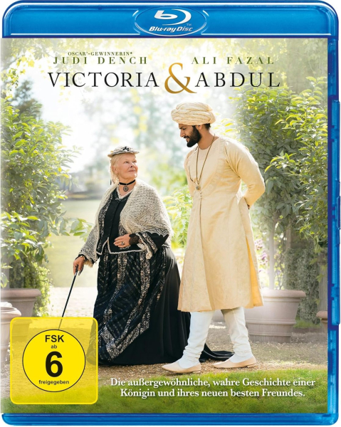 VICTORIA & ABDUL (Judi Dench, Ali Fazal) Blu-ray Disc
