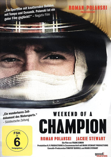 WEEKEND OF A CHAMPION (Jackie Stewart, Roman Polanski) DVD