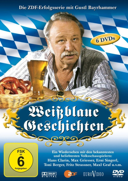 WEISSBLAUE GESCHICHTEN (Gustl Bayrhammer) 6 DVDs