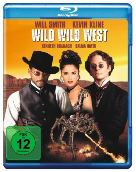 WILD WILD WEST (Will Smith, Kevin Kline) Blu-ray Disc
