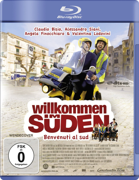 WILLKOMMEN IM SÜDEN (Claudio Bisio, Alessandro Siani) Blu-ray Disc