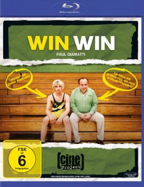 WIN WIN (Paul Giamatti, Amy Ryan) Blu-ray Disc