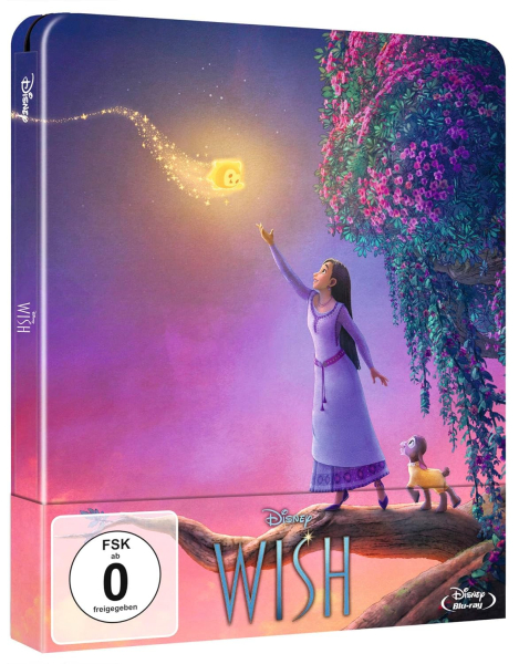 WISH (Walt Disney) Blu-ray Disc, Steelbook