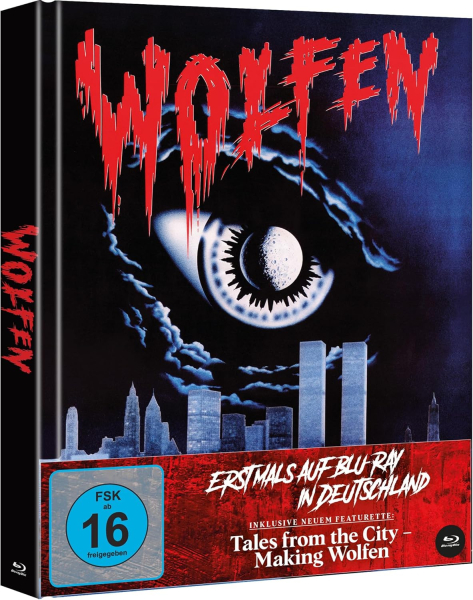 WOLFEN (Albert Finney) Blu-ray Disc + DVD, Mediabook B