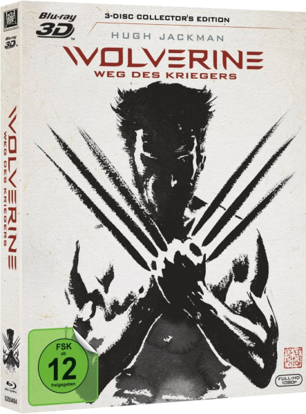 WOLVERINE, Weg des Kriegers (Blu-ray 3D + 2 Blu-ray Discs)