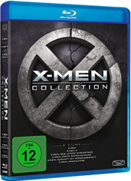 X-MEN 1-6 COLLECTION (Hugh Jackman) 6 Blu-ray Discs