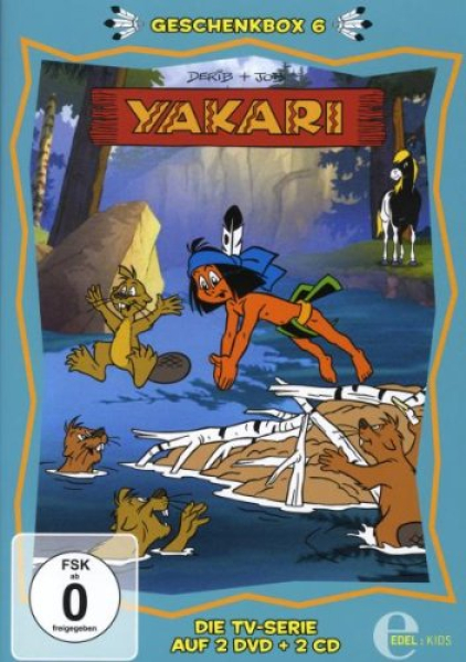 YAKARI, Geschenkbox 6 (2 DVDs + 2 CDs)
