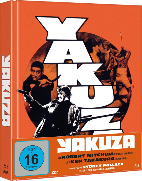 YAKUZA (Robert Mitchum) Blu-ray Disc + DVD, Mediabook B