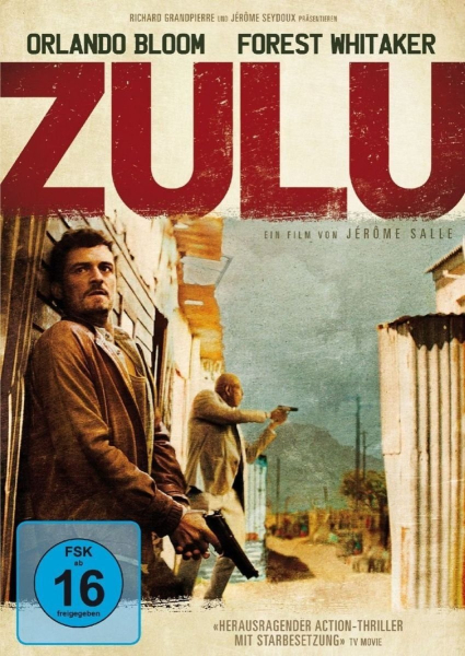 ZULU (Orlando Bloom, Forest Whitaker) DVD