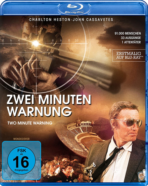 ZWEI MINUTEN WARNUNG (Charlton Heston) Blu-ray Disc